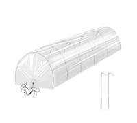 Greenhouse, Portable Garden Tunnel Shade Cover, Sun Protection Row Hoop, Small Gardening Accessory for Raised Beds, Backyard Balcony Terrace Plant Growth 118,11x17,72x17,72 pulgadas