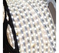 Greenice Tira de 60 LEDs/M 500W 42.000Lm 2000ºK SMD5050 220VAC IP65 x50M 40.000H [HO-220-60-50M-EWW]