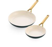 GreenPan Padova Reserve Juego de 2 Sartenes 20 y 26 cm Verde/Crema