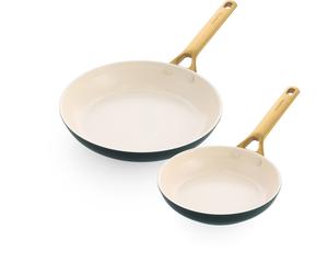 GreenPan Padova Reserve Juego de 2 Sartenes 20 y 26 cm Verde/Crema