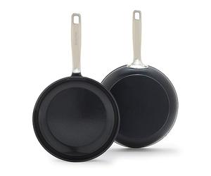 Greenpan Prime Midnight - Cerámica antiadherente saludable, color negro