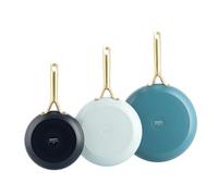 GreenPan Shades Juego de 3 Sartenes 20, 24 y 28 cm Coastel