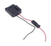 Greensen Adaptador de Batería Compatible con la Batería de Litio Parkside X20V, con 30A e Interruptor para, Coche RC de Bricolaje, Robótica, Bicicleta Eléctrica