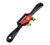 Greensen Cepillo Manual de Carpintería, Garlopa Ajustable para Recortar con Estructura de Doble Tornillo, Hoja de Acero Aleado, 215mm