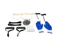 Greensen Sierra de Cuerda, Hojas de Doble Cara de 55 Pulgadas | Acero Al Carbono, Dientes Afilados, Corte Bidireccional, para Poda Manual y Camping, con 72 Dientes para Ramas de Árboles