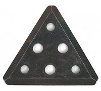 Greenstar 2810 hoja Triangular adaptable para cortacésped Kynast