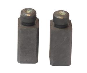 Greenstar 4512 Juego de 2 escobillas para Metabo, Negro, 19409