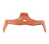 GREENSTAR - Cuchilla de 3 dientes para desbrozadora, especial Mulching, ancho de corte: 300 mm, grosor 4 mm, diámetro de 25,4 mm