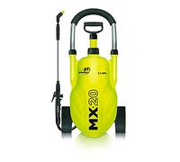 Greenstar MAROLEX MX-20 - Pulverizador a presión sobre Ruedas (1,20 m) con Lanza telescópica, Chorro direccional, Ruedas Grandes, 3,5 Bar máximo, para jardinería, Capacidad de 18 L