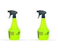 Greenstar MAROLEX - Pulverizador de mano mini 1000 con gatillo - Jet ajustable - Spray para jardinería o limpieza - Capacidad 1 L (Paquete de 2)