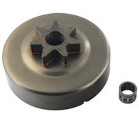 Greenstar piñón de estrella 7, 3/8 dientes para motosierra Stihl, Negro, 25874