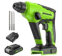 Greenworks 1.2J Brushless Rotary Hammer kit 2Ah battery & 2A charger