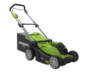 Greenworks 2504707ub cortadora de césped cortacésped manual batería