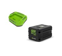 Batería de 60V y 4Ah + Cargador de 2A Greenworks GSK60B4 - 2933807