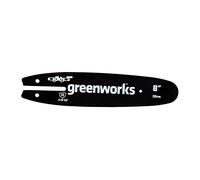 Greenworks Barra guía de para motosierra (barra de Oregón de 20 cm adecuada para motosierras de la serie Greenworks de 24 V y 40 V)