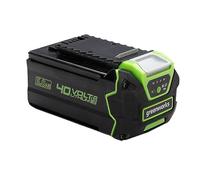 Greenworks Batería 40V 5Ah G40B5 – Iones de litio, carga rápida, LED 3 etapas, garantía 2 años