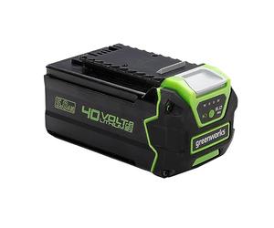 Greenworks Batería 40V 5Ah - Potente y Original Batería Iones de Litio para Herramientas Eléctricas y de Jardinería Greenworks 40V, Carga Rápida, Control de Carga LED 3 Etapas, Garantía 2 Años - G40B5