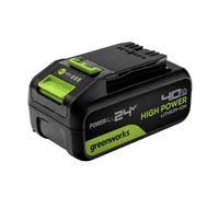 Greenworks Batería de Iones de Litio de Alta Potencia de 24 V y 4.0 Ah, actualizada con un 35% de Potencia (batería Original/más de 150 Herramientas compatibles)