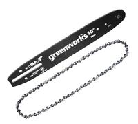 Greenworks Combo de cadena y barra de motosierra de repuesto de 25.4 cm