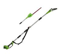 Greenworks Cortasetos a Batería 24V GD24HT61 Cuchillas renovadas 61 cm, Corta Ramas y Tallos de Hasta 25.4 mm Grosor, 3200 spm, sin Batería ni Cargador