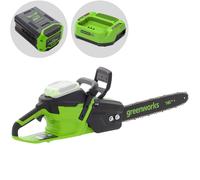 Greenworks CS40O6 - Motosierra de batería 60 V 4 Ah - Espada de 40 cm