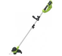 Greenworks G40LT, desbrozadora, 30 cm, con cuchilla, mango en forma de "D", 1,65 mm, 7000 RPM