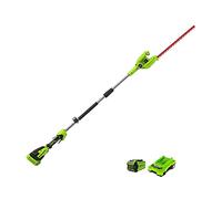 Cortasetos eléctrico orientable Greenworks G40PHA 40 V - Batería 40V/2Ah