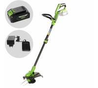 Greenworks G48GTE30IIK2 - Cortabordes de batería - 48 V 2 Ah
