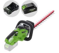 Greenworks G48HT - Cortasetos eléctrico de batería 48V/2Ah - Cuchilla de 51 cm