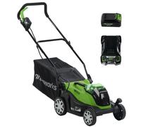 Greenworks G48LM36K2 - Cortacésped de batería - 48V/2Ah - Corte 36 cm