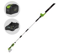 Greenworks G48PHTII - Cortasetos de batería con pértiga - 48V 4Ah