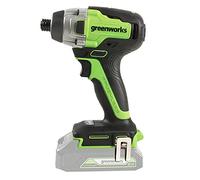 Greenworks GD24ID3 Atornillador impacto inalámbrico – 300 Nm, sin escobillas, ¼" hex, sin batería