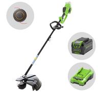 Greenworks GD40BC - Desbrozadora eléctrica a batería - 4Ah/40V