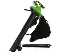 Greenworks GD40BVII - Soplador-aspirador de batería - SIN BATERÍA NI CARGADOR