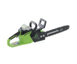 Greenworks GD40CS15 - Electosierra 40V - Espada de 35 cm - BATERÍA Y CARGADOR NO ESTÁN INCLUIDOS