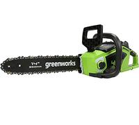 Greenworks GD40CS15 - Electosierra 40V - Espada de 35 cm - BATERÍA Y CARGADOR NO ESTÁN INCLUIDOS