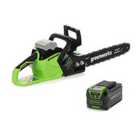 Greenworks GD40CS15K4 - Electrosierra de batería 40V 4Ah - Espada de 35 cm