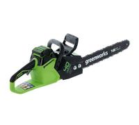 Greenworks GD40CS18 - Electrosierra de batería 40V4Ah - Espada de 40 cm