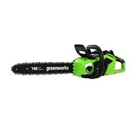 Greenworks Electrosierra 40V GD40CS18 - 40 cm, motor sin escobillas, sin batería y cargador