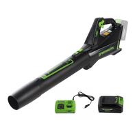 Greenworks GD48AB - Soplador axial de batería - 48V/4Ah