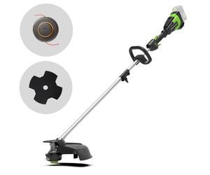 Greenworks GD48BC - Desbrozadora de batería - BATERÍA Y CARGADOR NO ESTÁN INCLUIDOS
