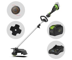 Greenworks GD48BCK4 - Desbrozadora de batería - 48V - 4Ah