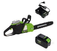 Greenworks GD48CS36K4 - Electrosierra de batería 48V 4Ah - Espada de 36 cm