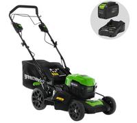 Greenworks GD48LM46SP - Cortacésped autopropulsado de batería 48V 4Ah - 46 cm