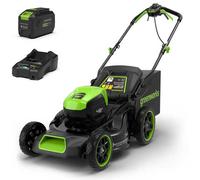 Greenworks GD48LM46SPIIK4 - Cortacésped autopropulsado de batería - 48V/4Ah - Corte 46 cm
