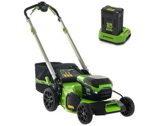 Greenworks GD60LM51SPK4 - Cortacésped autopropulsado de batería - 60V/4Ah - Corte 51 cm