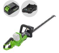 Greenworks HT48DL210-01 - Cortasetos de batería de 48V/2Ah - Cuchilla de 66 cm