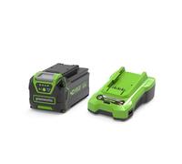 Greenworks - Kit de arranque 40 V Batt. 4 Ah GSK40B4 batería y cargador