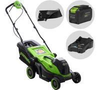 Greenworks LM360D - Cortacésped de batería - 48 V/4 Ah - Corte de 36 cm