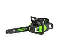 Greenworks - Motosierra inalámbrica sin escobillas de 80 V y 16 Pulgadas (Ideal para talar árboles, limbing, poda y leña, más de 75 Herramientas compatibles), Solo Herramienta
